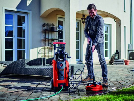 EAN 4006825646429 - Einhell TE-HP 170 Limpiadora de alta presión o Hidrolimpiadora Vertical Eléctrico 440 l/h Negro, Rojo imagen 3