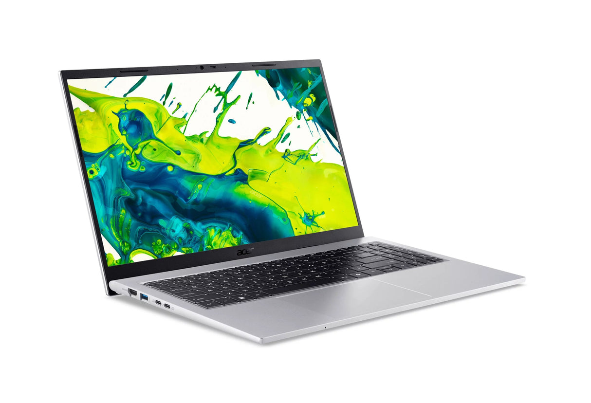 Acer Aspire Go 15 Ag15-I51p Intel Core 5 320 / Hasta 4.6 Ghz Win 11 Home Intel Graphics 16 Gb Ram 512 Gb Ssd Nvme 15.6" Tn 1920 X 1080 (Full Hd) Wi-Fi 6e Plata Pura Kbd: Español