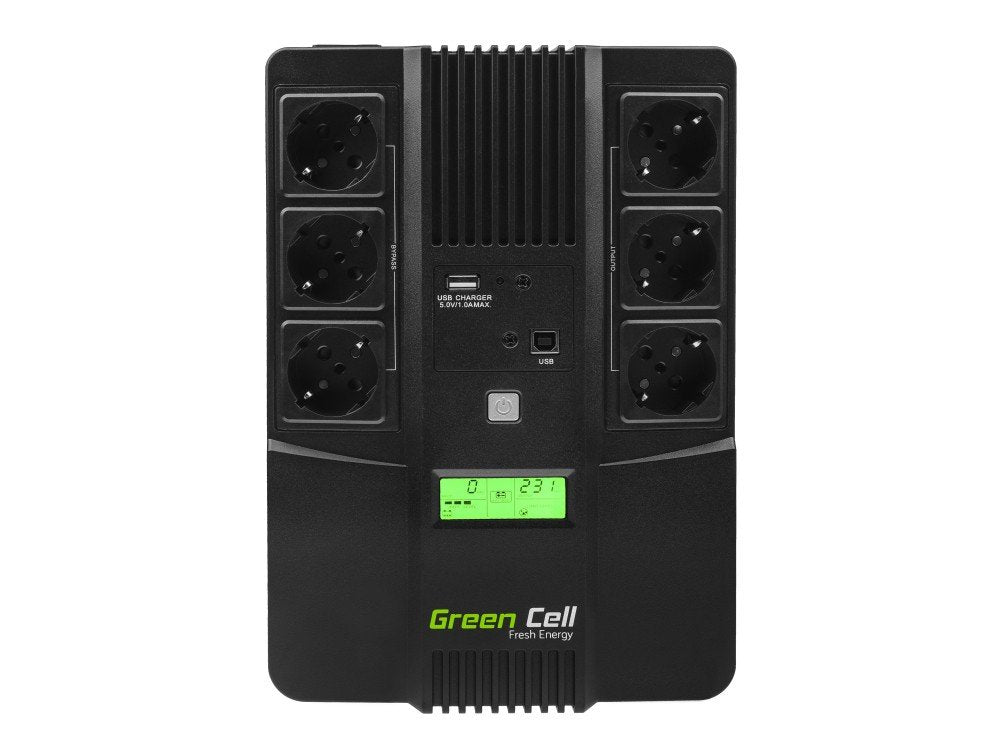 Sai Green Cell® Aio De 600 Va Con Pantalla Lcd