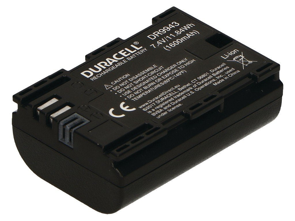 Duracell Dr9943 Batería Para Cámara/Grabadora Ión De Litio 1600 Mah