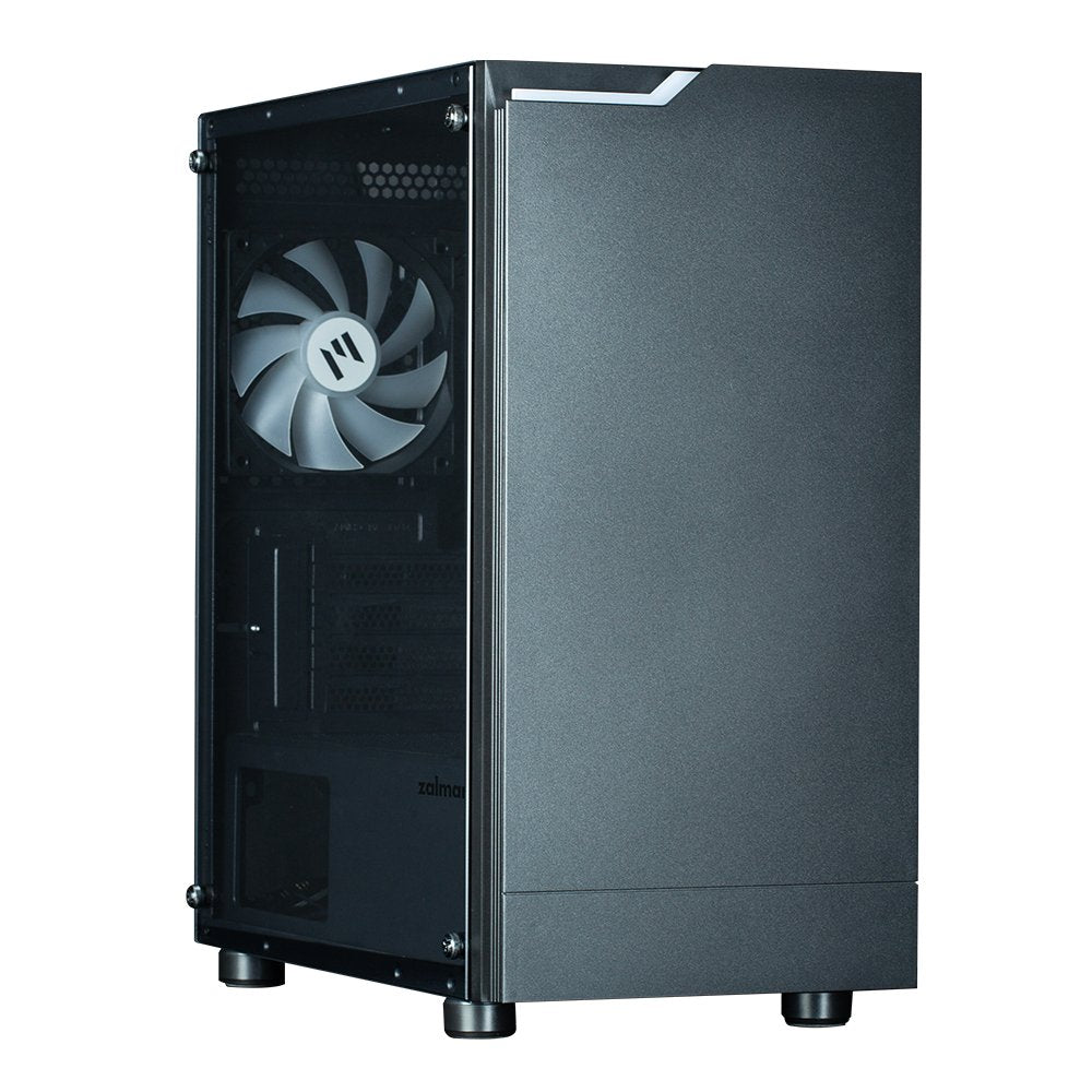 Caja Pc Zalman T4 Plus Matx 1 X Vent 120mm Argb 2xusb 3.0 Negro S/N Fuente Zalma-8809213762246