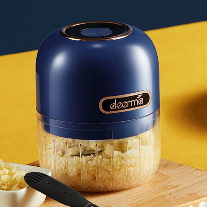 EAN 6955578036804 - Deerma JS100 picadora eléctrica de alimentos 0,15 L 40 W Negro, Azul, Transparente imagen 4