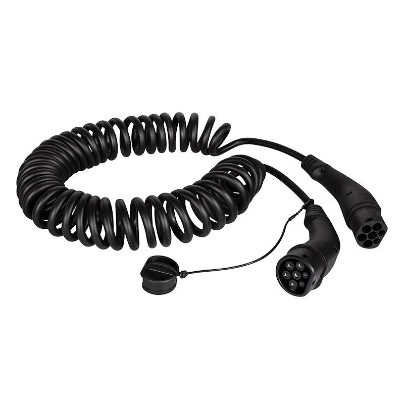 Logilink Evc0112 Cable De Carga Para Vehículo Eléctrico Negro Type 2 3 5 M