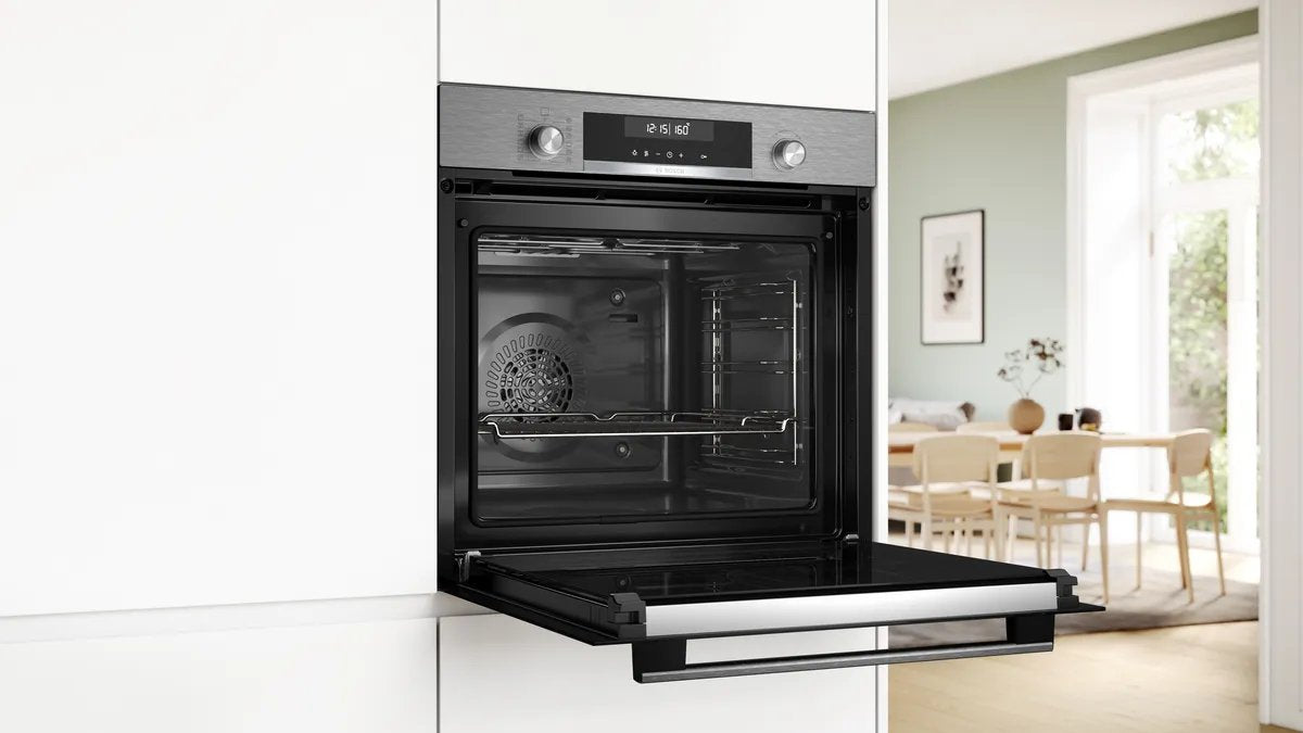 Bosch Home Hbg578bs3 Serie 6, Black/Acero Inoxidable Del Horno Hbg578bs3