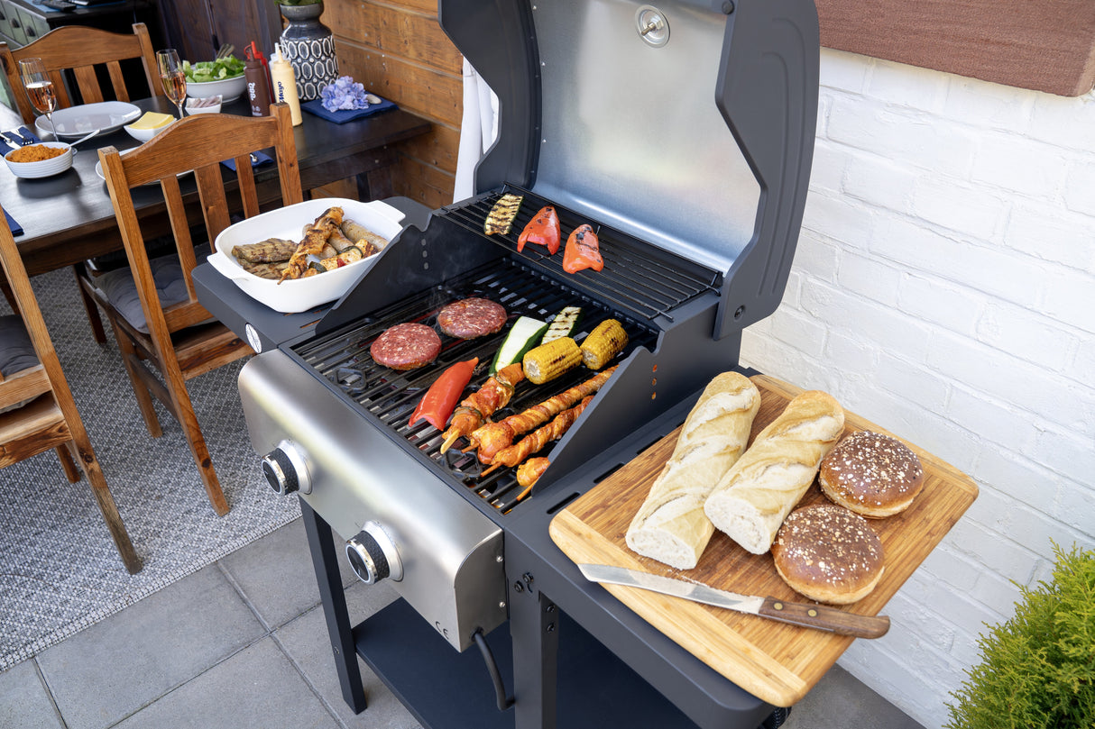 Unold Bbq Grillwagen Buddy (Negro, 2.600 Watt) 58595