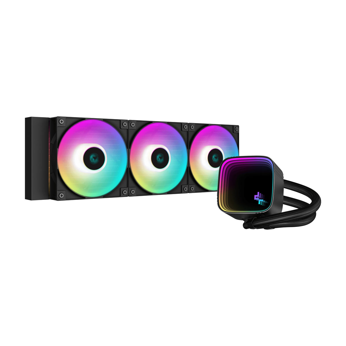 EAN 6933412728009 - DeepCool LS720 SE Procesador Sistema de refrigeración líquida todo en uno 12 cm Negro 1 pieza(s) imagen 1
