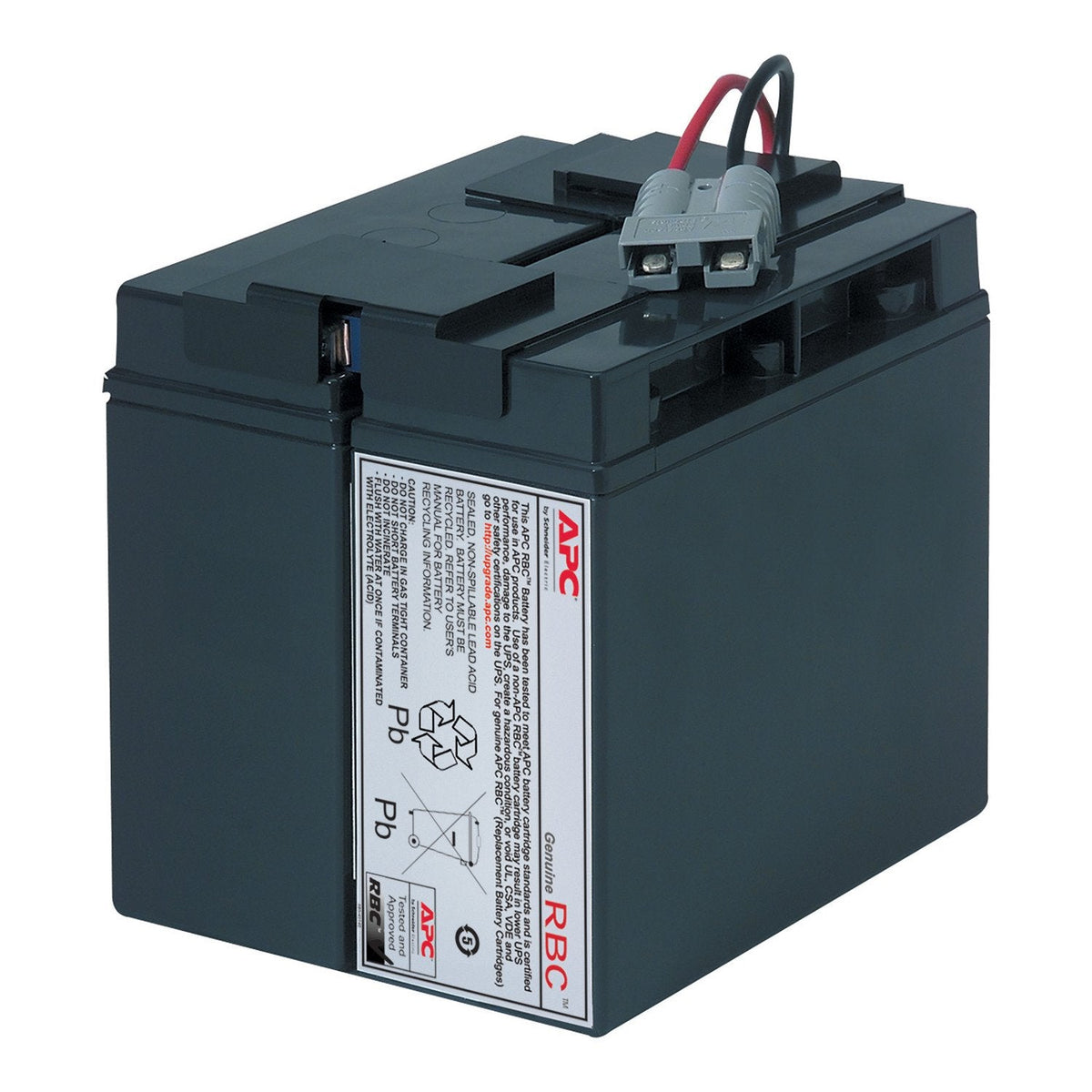 Apc Replacement Battery Cartridge #148 Batería De Ups 1 X Baterías Ácido De Plomo Negro Para P/N: Smc2000i Smc2000i-2u