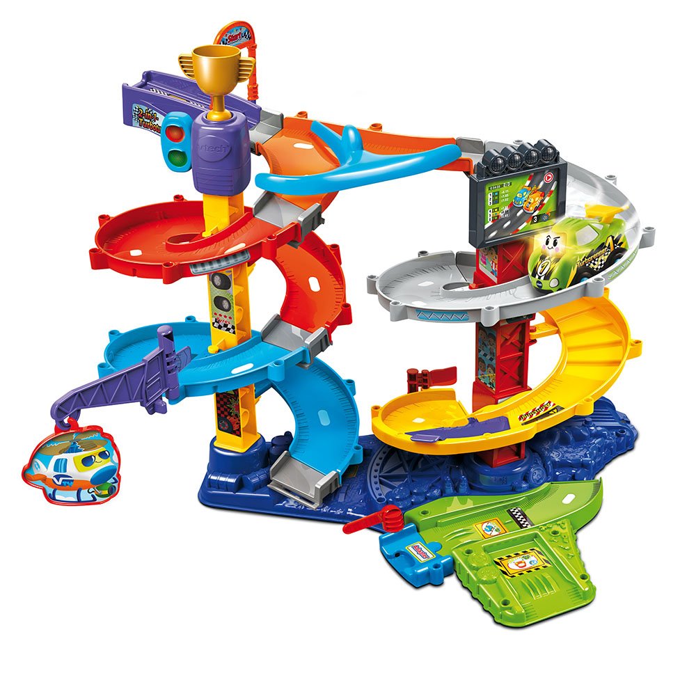 Vtech Hace Turboturm De Baby Speedsters-2-In-1, Construcción De Juegos 80-535004