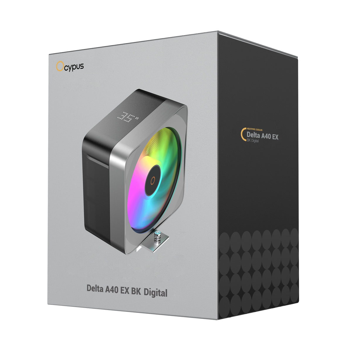 Refrigeracion Cpu Ocypus Delta A40 Ex Argb (Negro, 120 Mm) Delta-A40-Bk1nawn00e-Gl