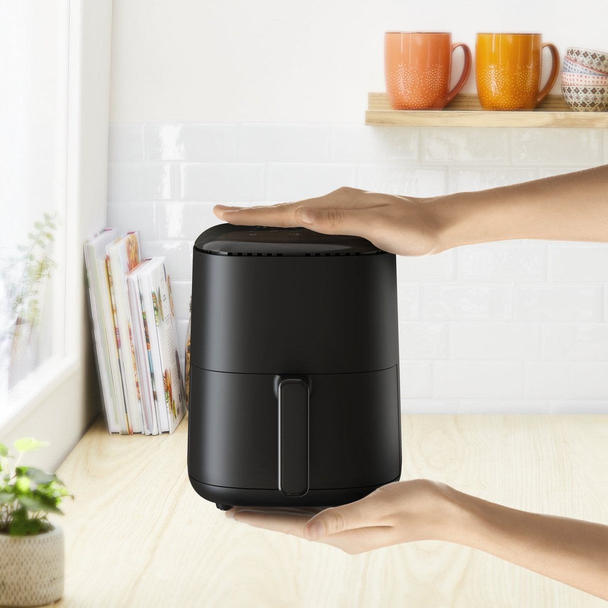 Tefal Easy Fry Ey145810 Freidora 3 L Independiente 1300 W Freidora De Aire Caliente Negro