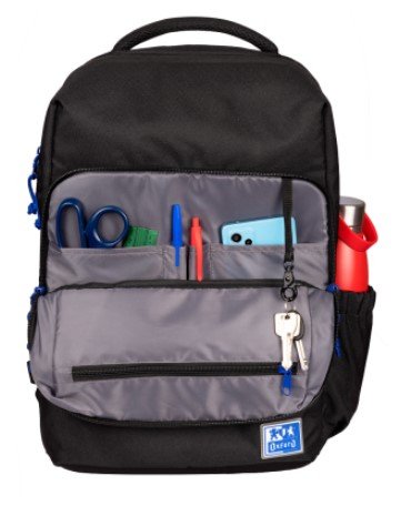 EAN 8427291045671 - Oxford 400174091 mochila Mochila informal Negro Poliéster, Polietileno imagen 2