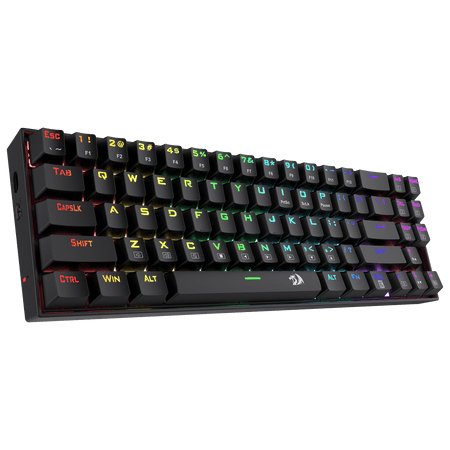 Redragon Deimos Teclado 70% Mecánico Gaming Rgb Negro