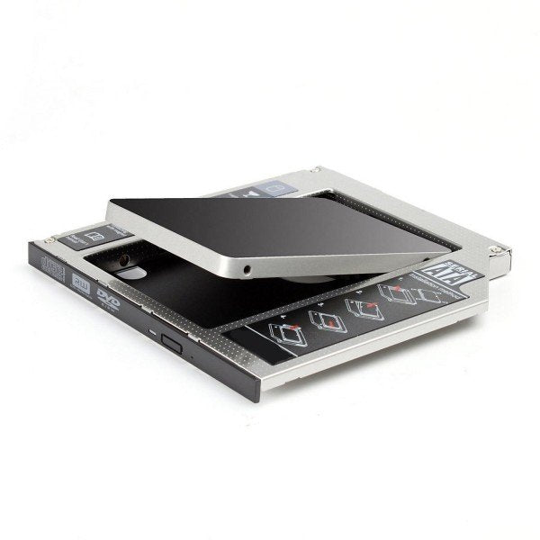 EAN 8054392612954 - Ewent EW7003 funda para disco duro externo Acrilonitrilo butadieno estireno (ABS), Aluminio Negro, Blanco imagen 4