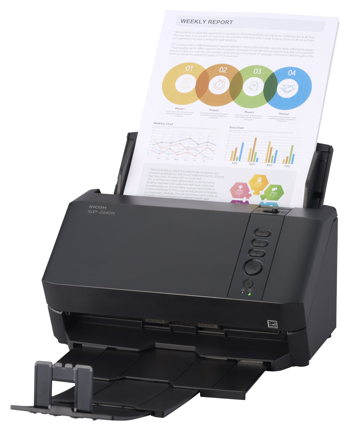 Ricoh - Fujitsu Escaner Sp-2240n