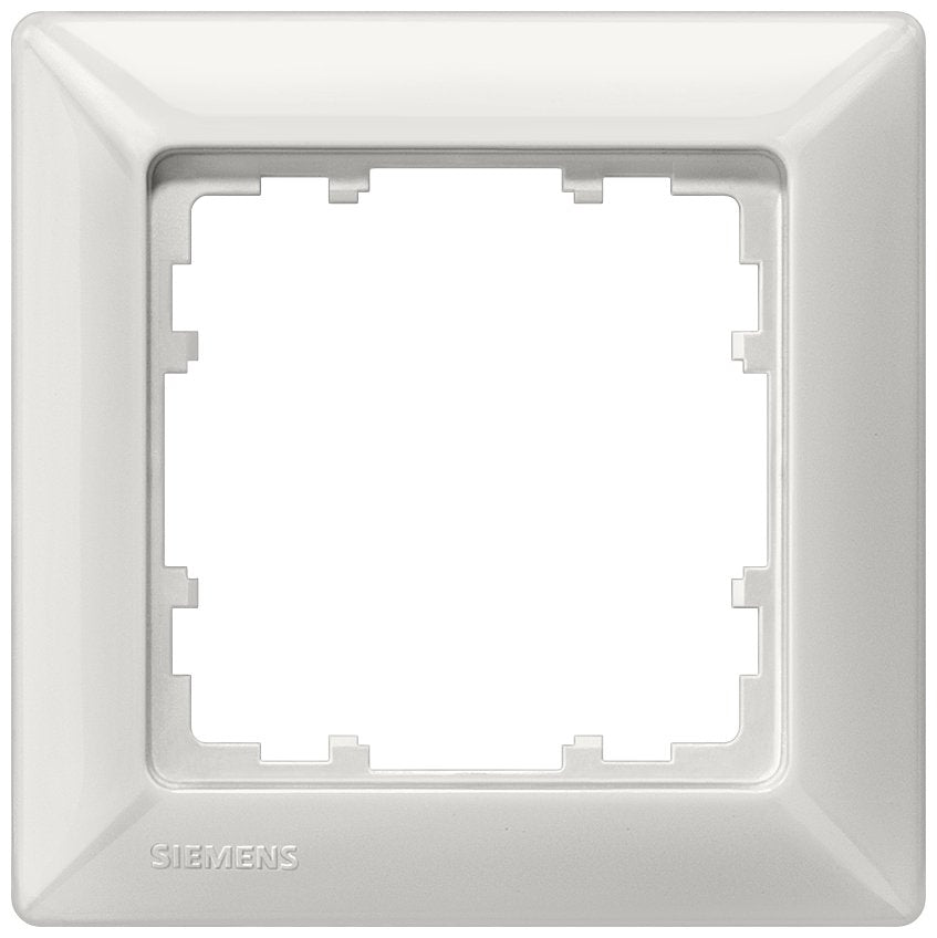 Siemens 5tg25510 Delta Line Rahmen 1fach 80x80mm Titanwei