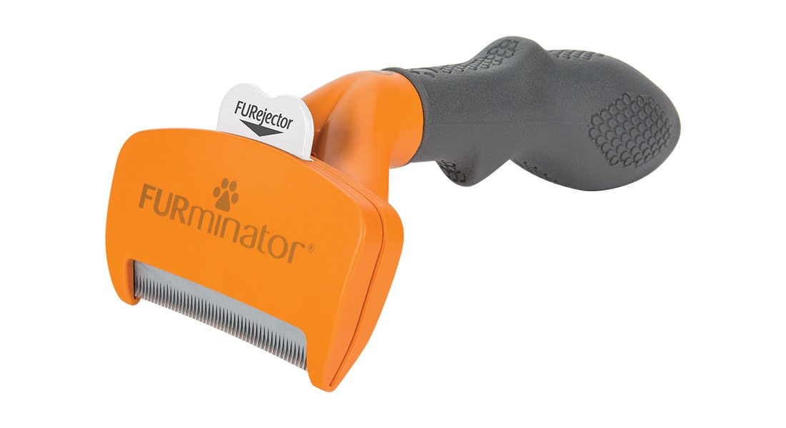 EAN 4048422151388 - FURminator FUR151388 cepillo y peine para mascota Gris, Naranja Perro Cepillo para eliminar pelaje imagen 3