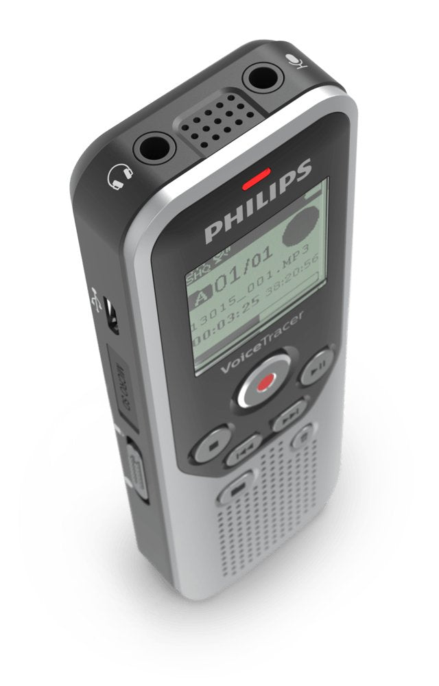 EAN 0855971006328 - Philips DVT1250 dictáfono Memoria interna y tarjeta de memoria Negro, Gris imagen 4