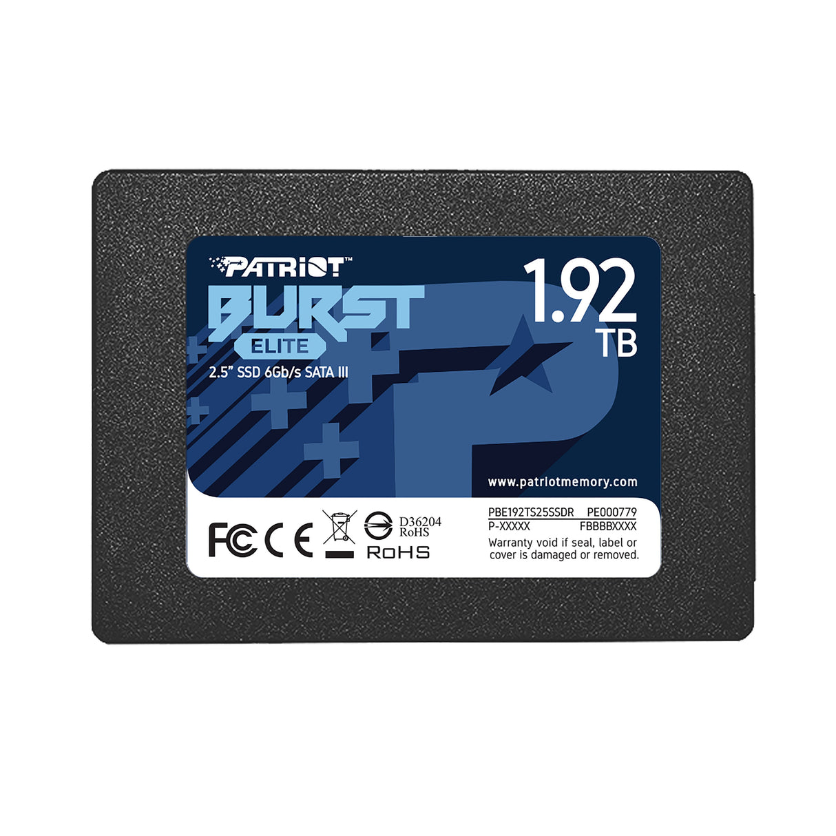 EAN 0814914027776 - Patriot Memory Burst Elite 1,92 TB 2.5" Serial ATA III imagen 1