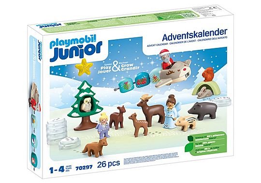 Playmobil 70297 Junior: Calendario De Adviento Navidad Nieve 70297