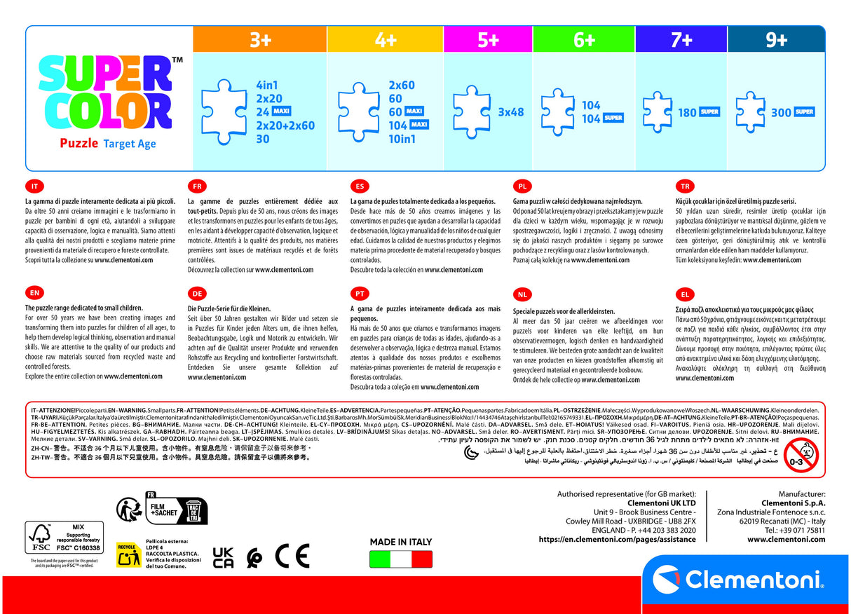EAN 8005125217489 - Clementoni 21748 puzzle imagen 5