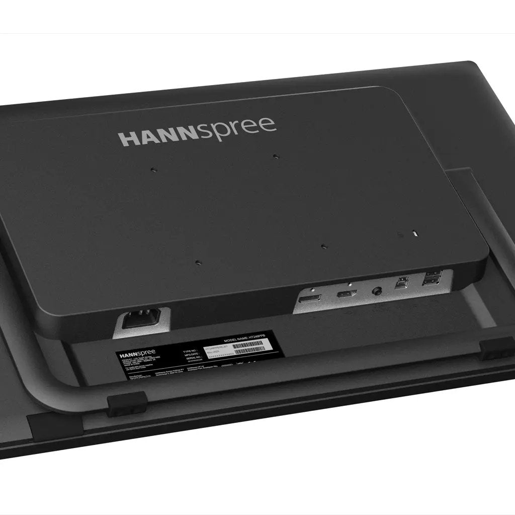 Monitor 23.8" Tactil Dp Hdmi Hannspree Ht249ppb Fhd 75hz 400 Cd/M2 2x2w Vesa 100x100 Portable