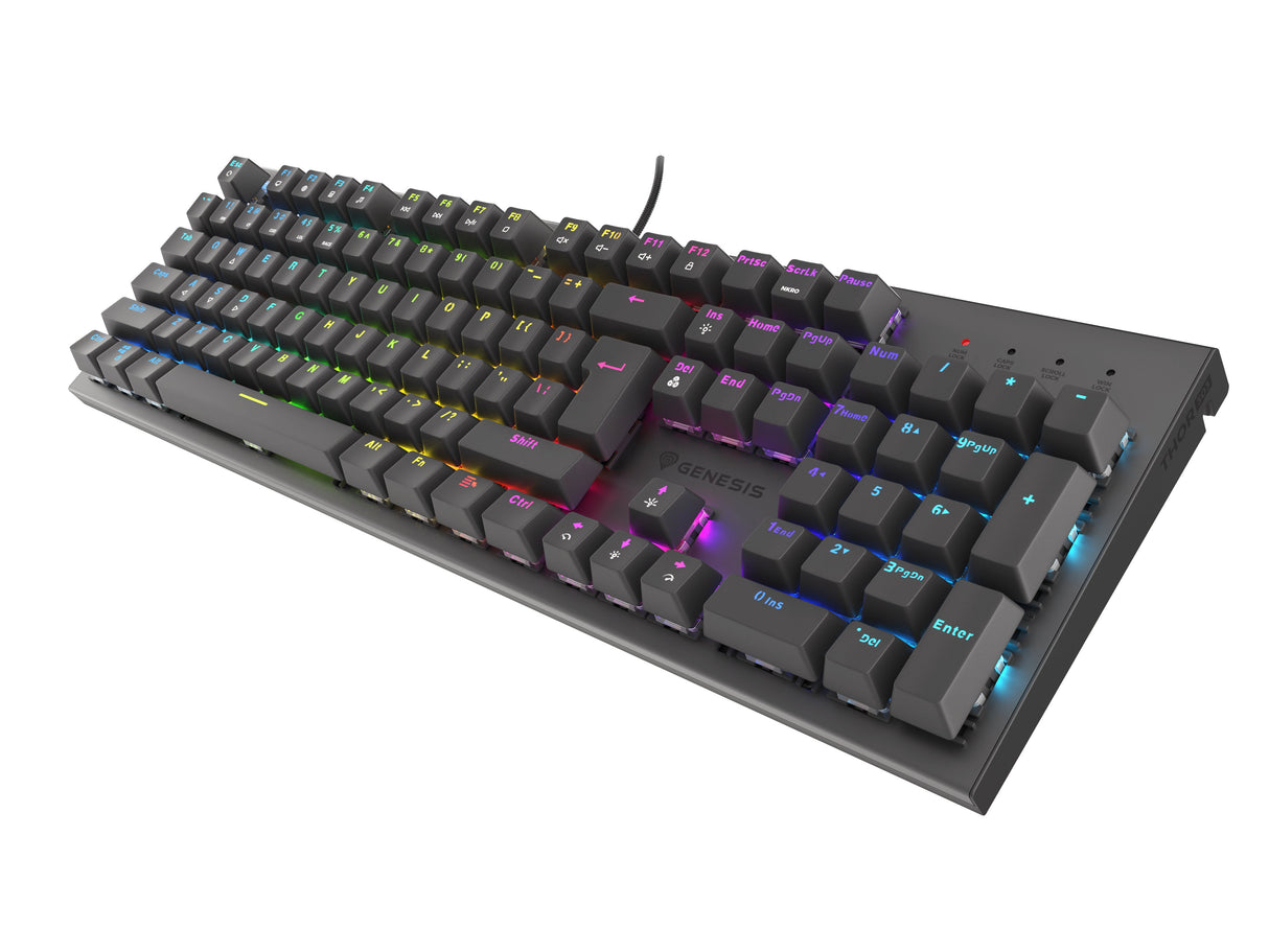 EAN 5901969432909 - GENESIS Thor 303 teclado Juego USB QWERTY Internacional de EE.UU. Negro imagen 2