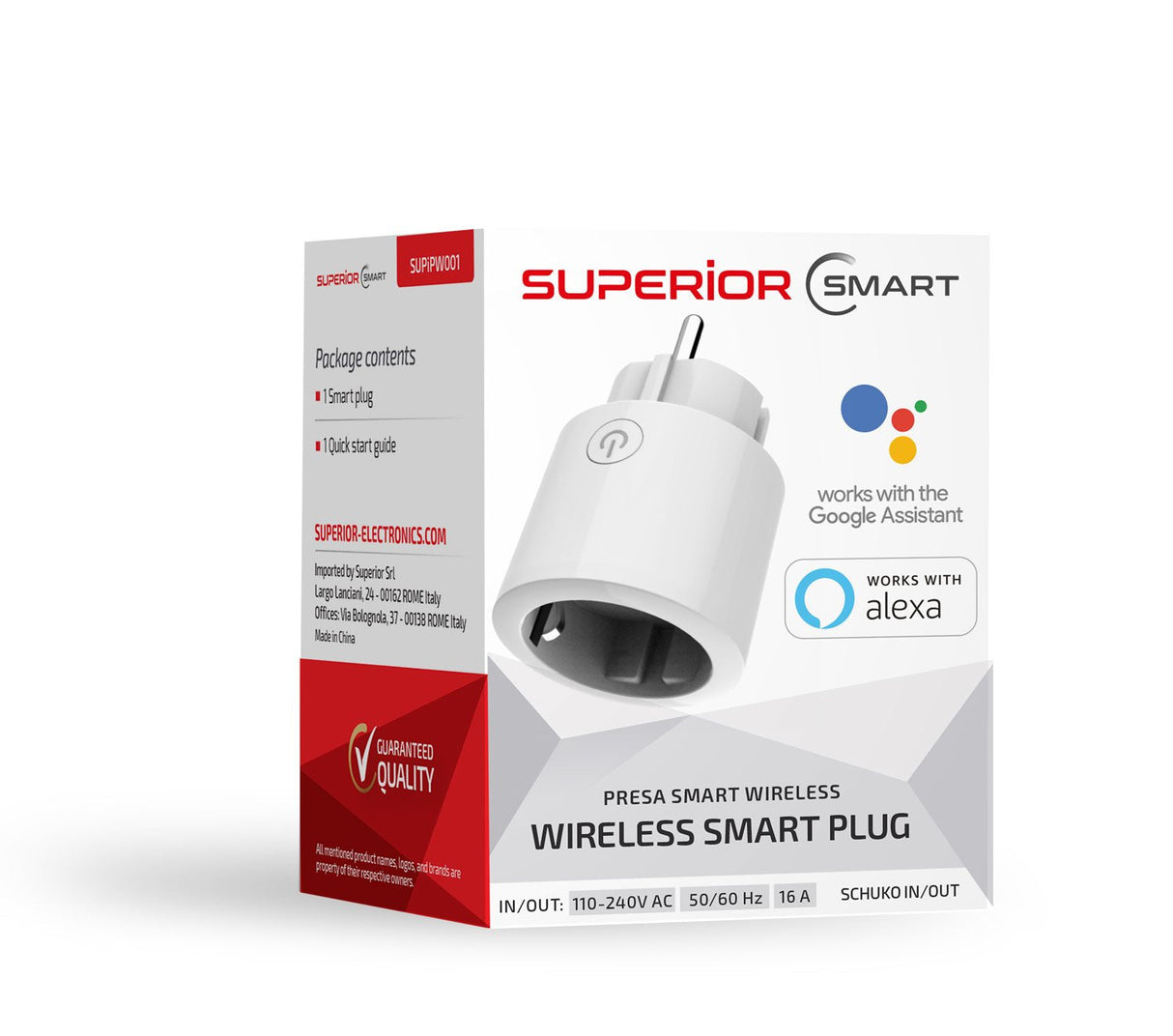 EAN 8054242081039 - Superior Electronics SUPiPW001 enchufe inteligente Blanco imagen 2