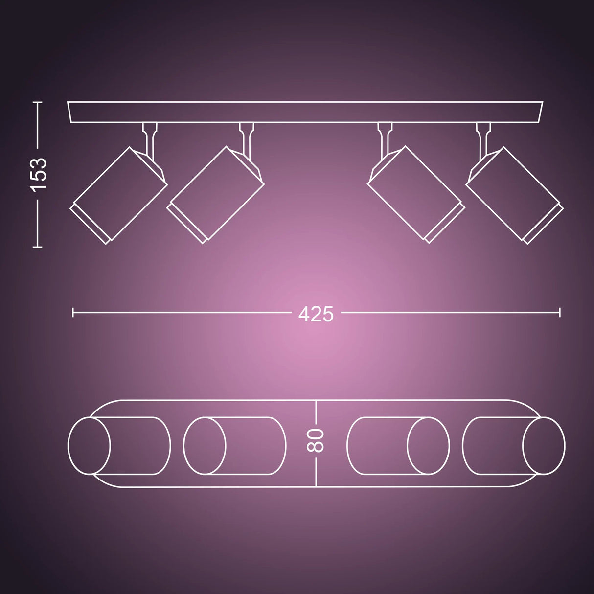EAN 8720169319394 - Philips Hue White and Color ambiance 8720169319394 iluminación inteligente Punto de iluminación inteligen imagen 4