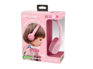 EAN 3700460207571 - Muse M-215 BTP auricular y casco Auriculares Inalámbrico Diadema Música Bluetooth Rosa imagen 5
