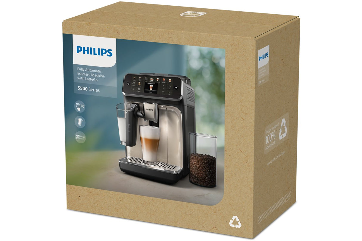 EAN 8720389032370 - Philips 5500 series EP5547/90 cafetera eléctrica Totalmente automática Máquina espresso 1,8 L imagen 6