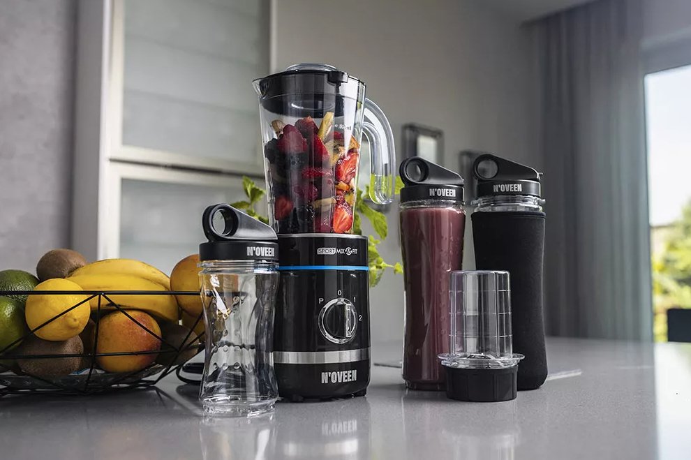 EAN 5902221620690 - Noveen SB2000 0,8 L Licuadora de vaso 500 W Negro, Transparente imagen 9