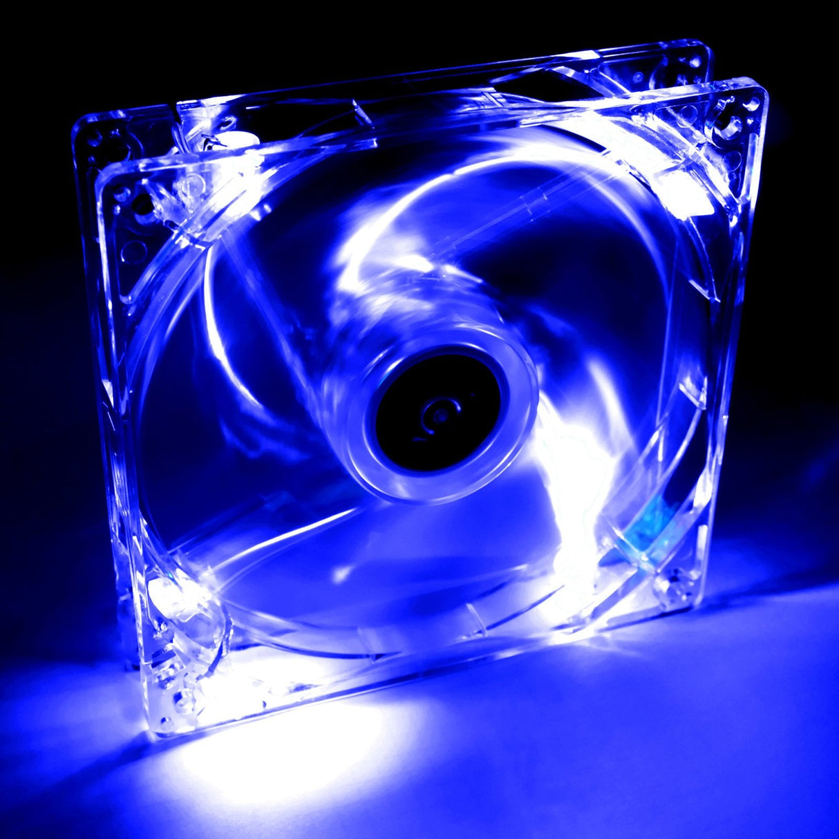 EAN 5901720131027 - Akyga System fan 12 cm LED blue AW-12A-BL Molex 120x120 mm Carcasa del ordenador Ventilador Transparente imagen 1