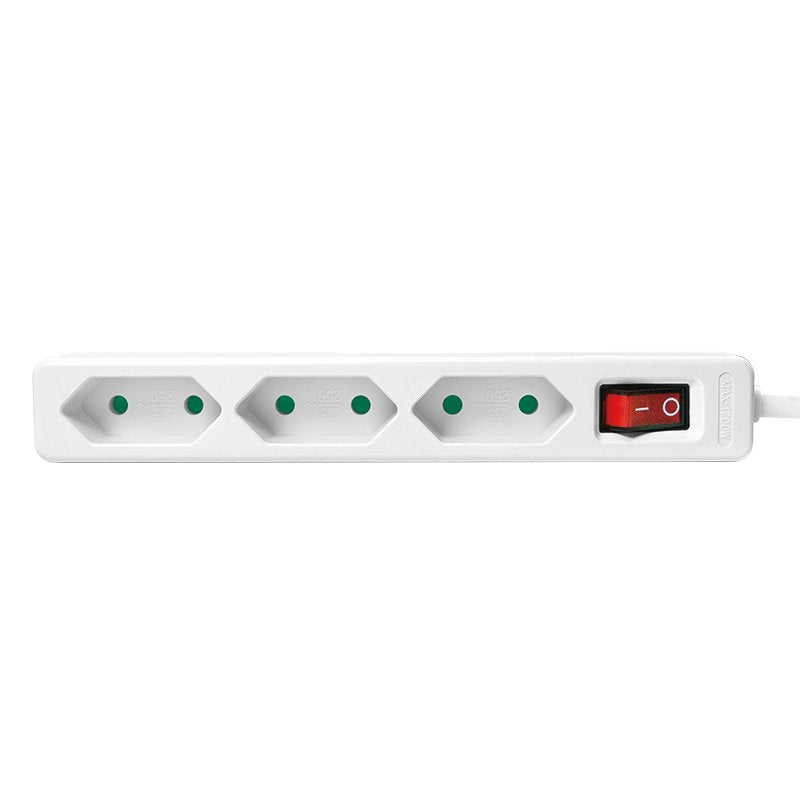 EAN 4052792049541 - LogiLink LPS230 base múltiple 1,5 m 3 salidas AC Interior Blanco imagen 2
