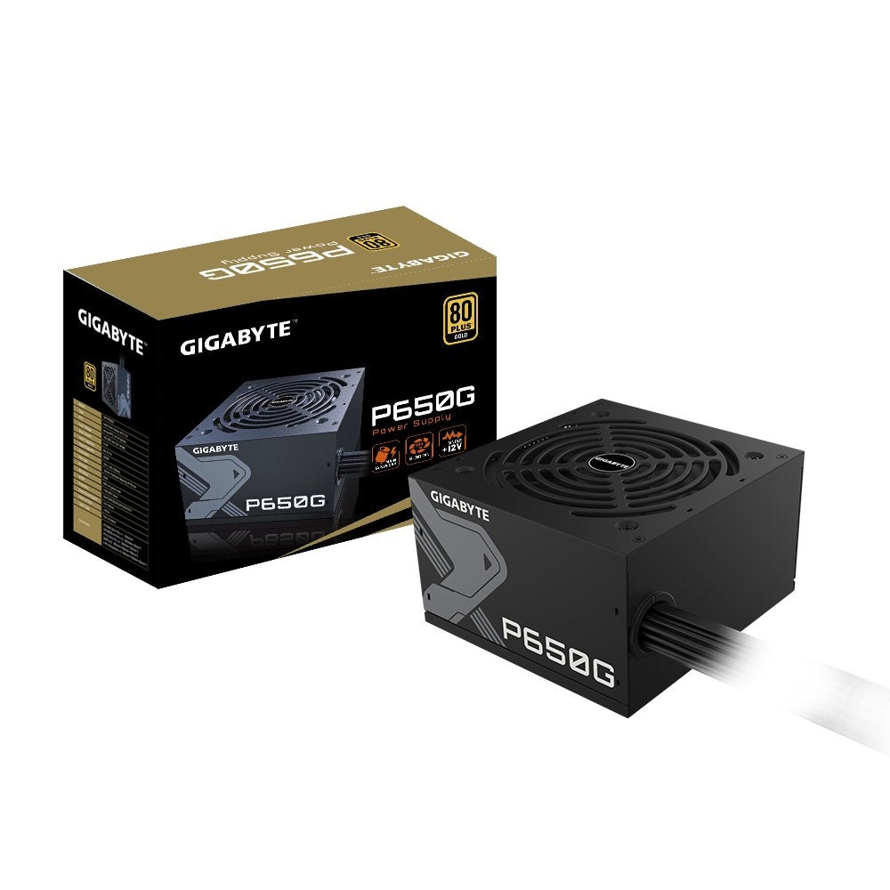 EAN 4719331553753 - GIGABYTE GP-P650G unidad de fuente de alimentación 650 W 20+4 pin ATX ATX Negro imagen 6