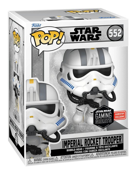 Funko Pop Star Wars Battlefront Imperal Rocket Trooper Special Edition 65049