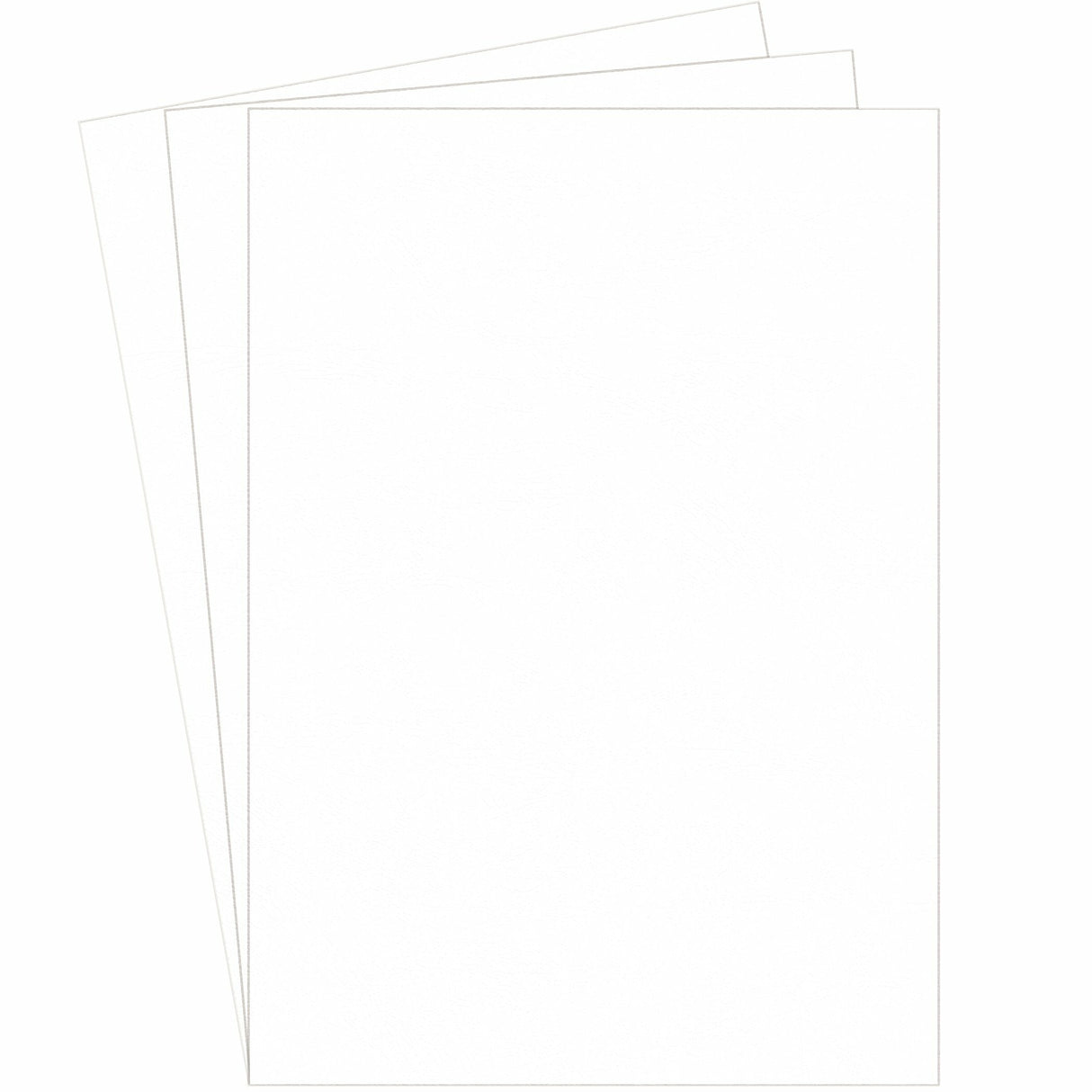 Fellowes Pack De 100 Portadas De Carton Simil Piel Delta Cuero A4 - 250 Gr - Color Blanco
