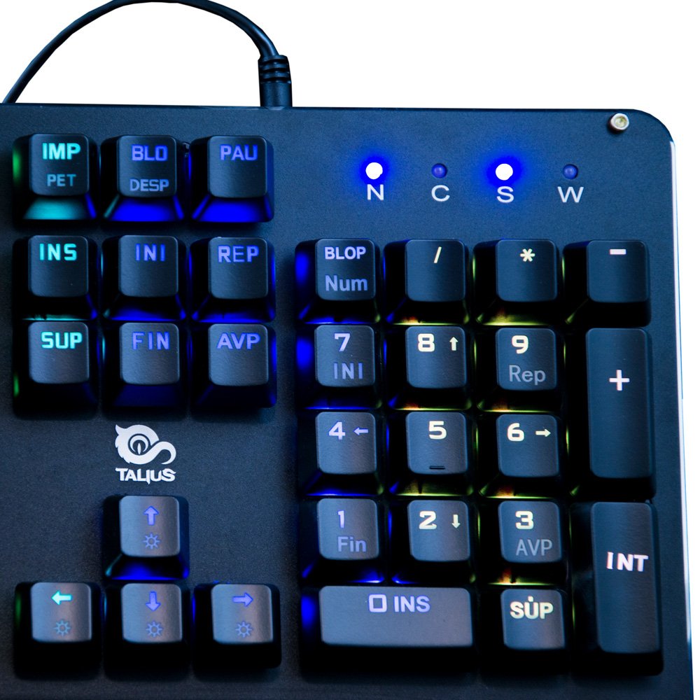 Talius Teclado Gaming Kimera Mecanico Rgb Switch Kailh Blue