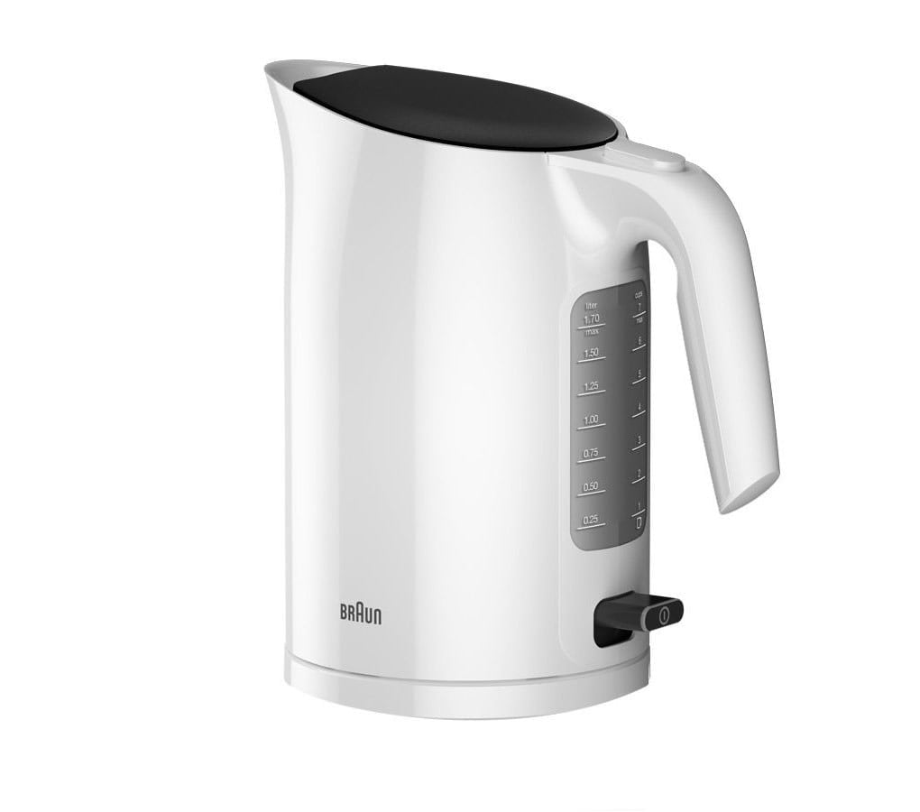 Hervidor De Agua Braun Purease Wk 3100 Wh 1,7 L Blanco 2200 W