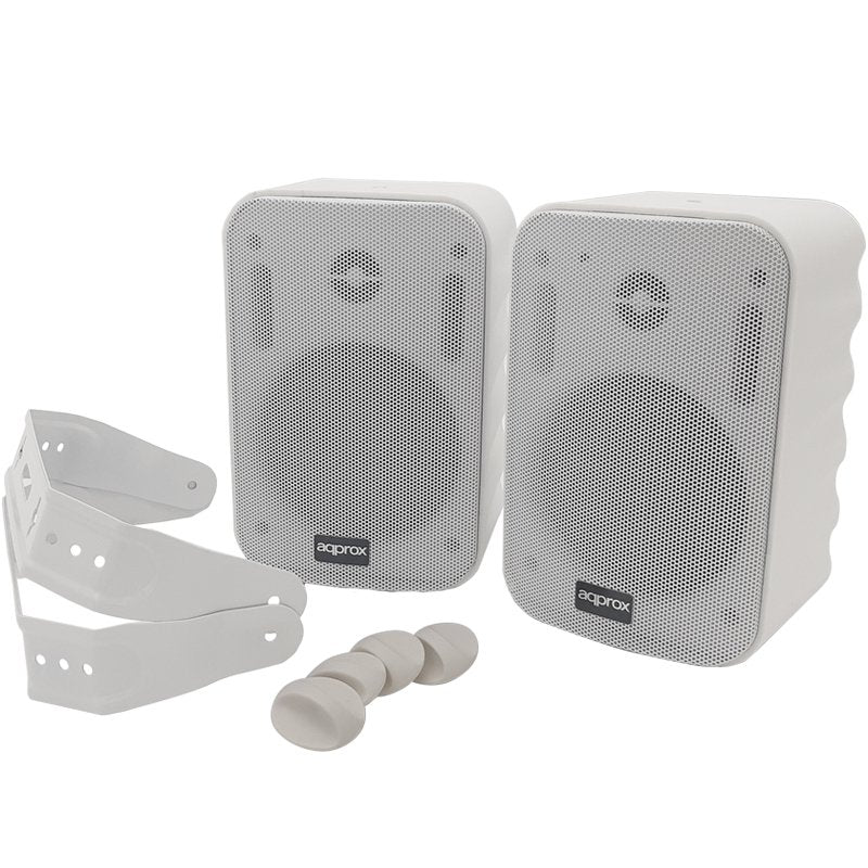 Altavoz Bt Approx + Kit De Montaje 2x20w Blanco