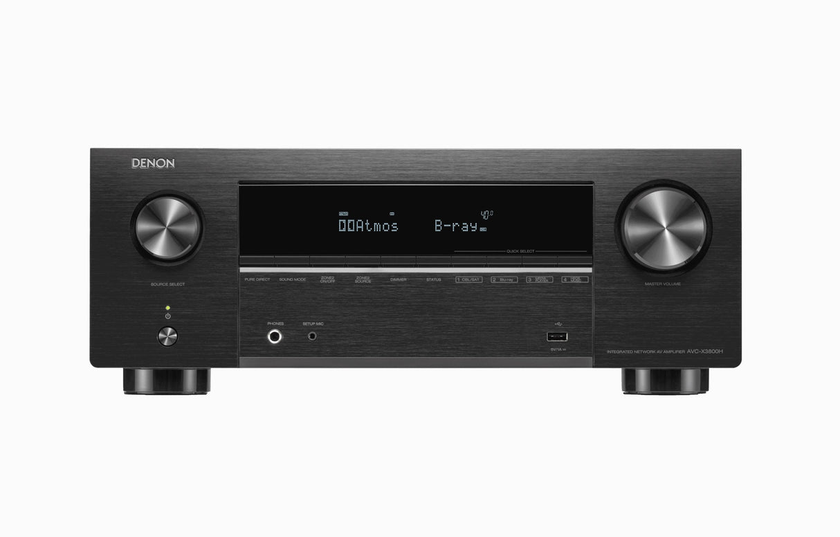 Denon Avc-X3800h Black / Receptor Av 9.4ch 1.650w 8k