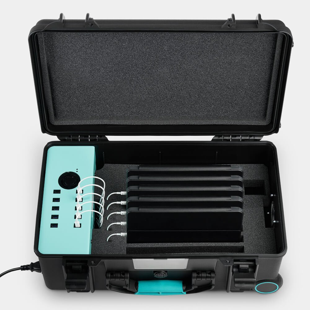 Formcase Transformercase T10 Estación De Almacenamiento Y Carga Para Dispositivos Portátiles Negro