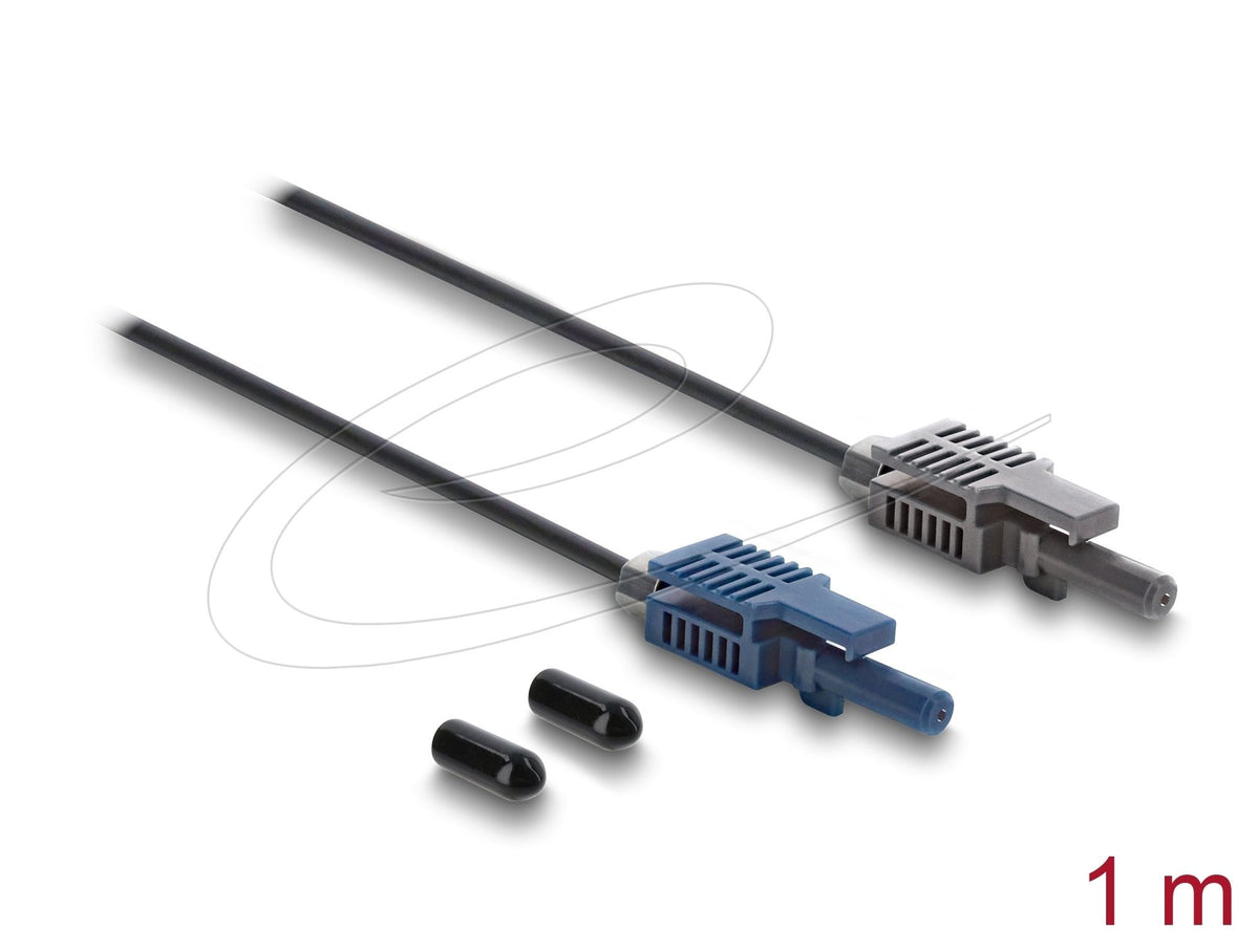 Delock Lwl Pof Plástico Cable Hfbr 4503-4513z Simplex Conector Macho A Simplex Conector Macho 1 M