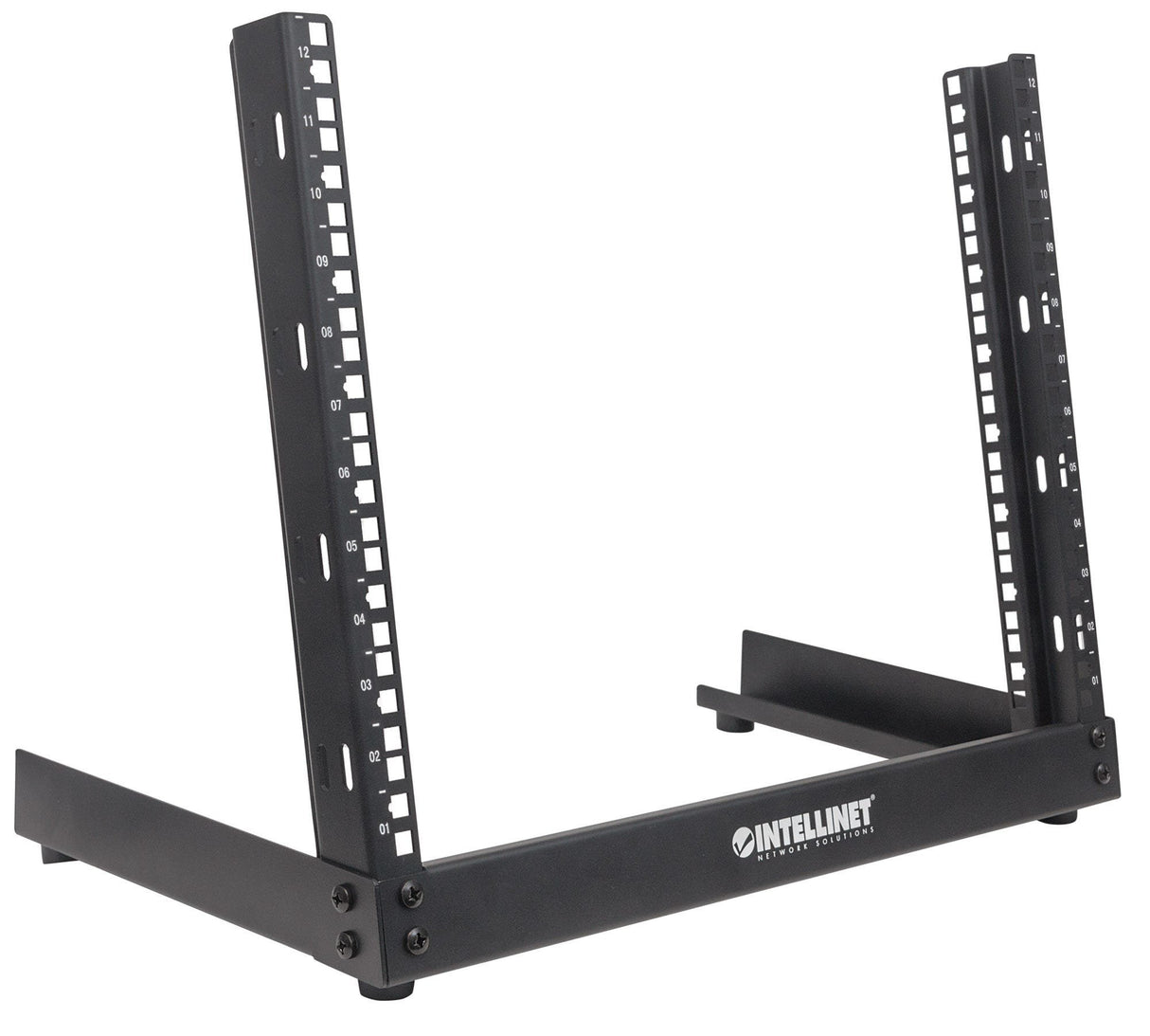 EAN 766623714747 - Intellinet 714747 armario rack 12U Rack o bastidor independiente Negro imagen 2