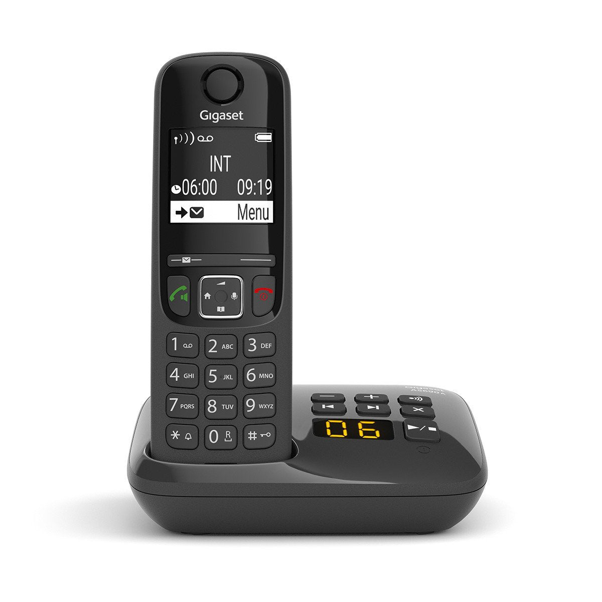 Gigaset As690a Dect Cordless Phone Black
