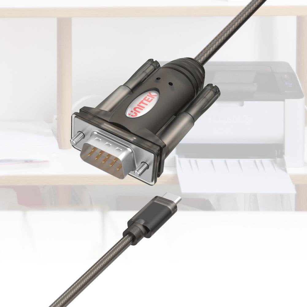 EAN 4894160041272 - UNITEK Y-1105K cable de serie Negro 1,5 m DB-9 imagen 4