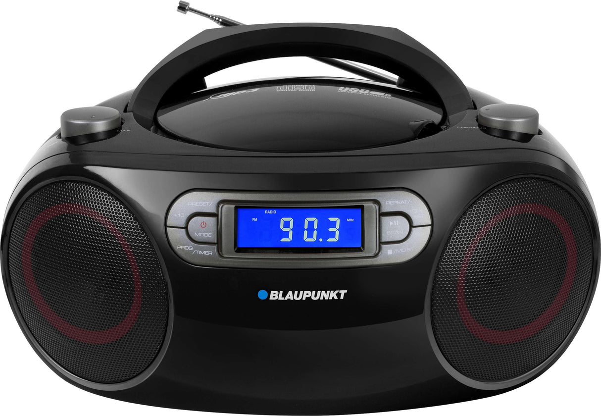 EAN 5901750503566 - Blaupunkt BB18BK reproductor de CD Reproductor de CD portátil Negro imagen 1