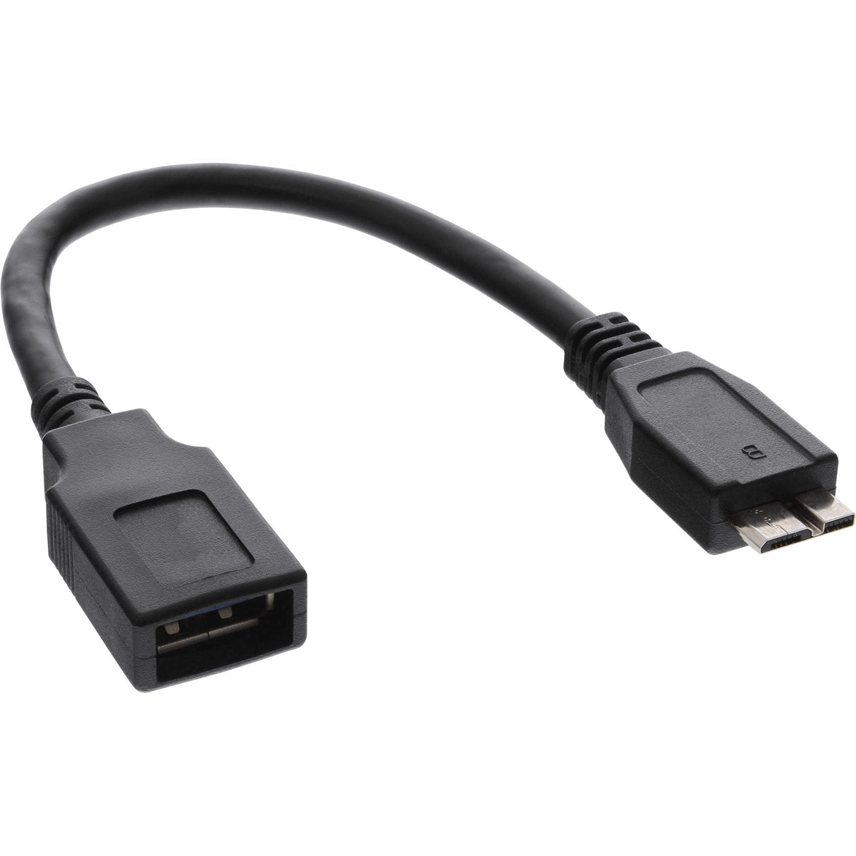 Adaptador Inline Micro Usb 3.0 Otg Micro B Macho A Usb Tipo A Hembra 0,15 M