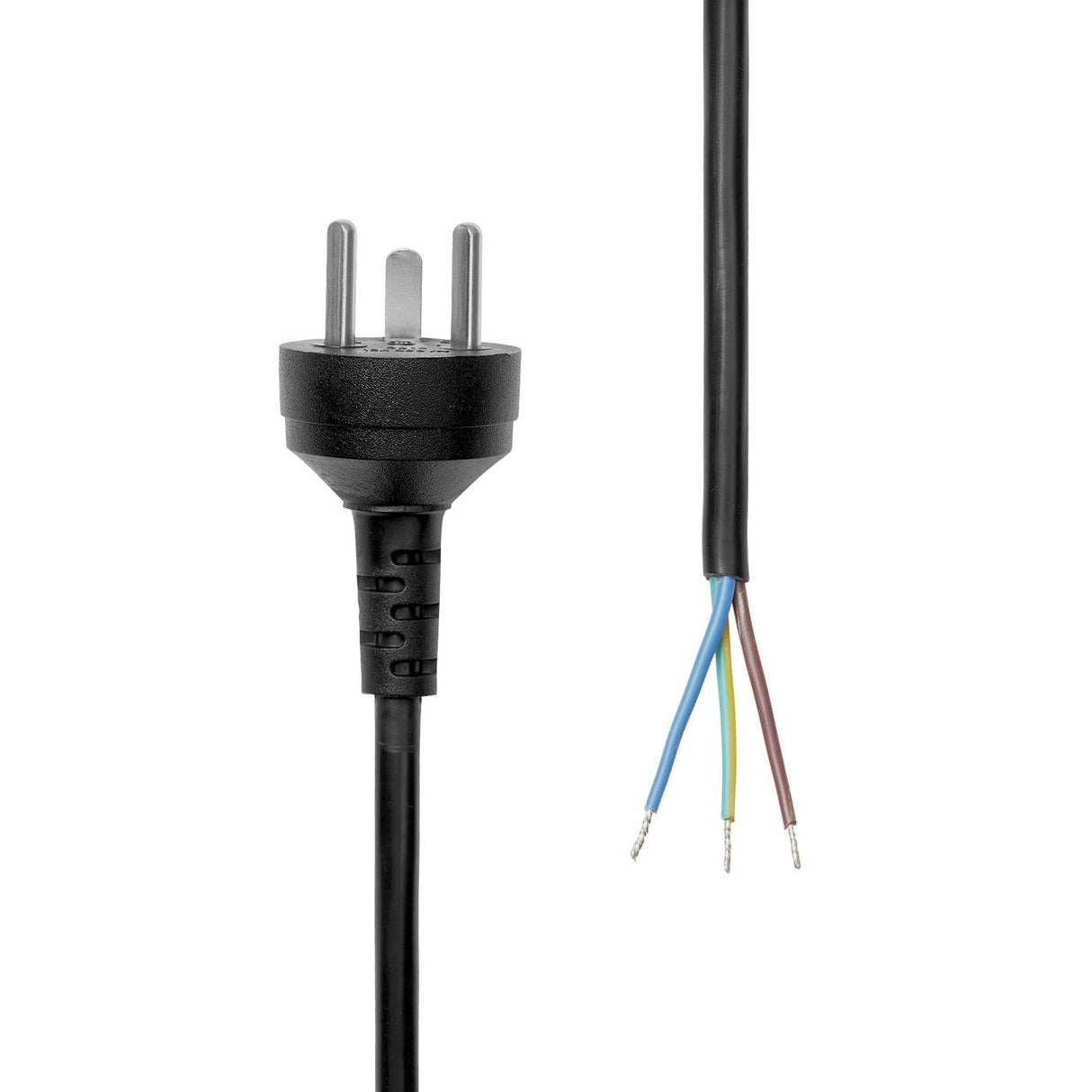 Type K Edb - Open End, Power Cable, 7m, Black