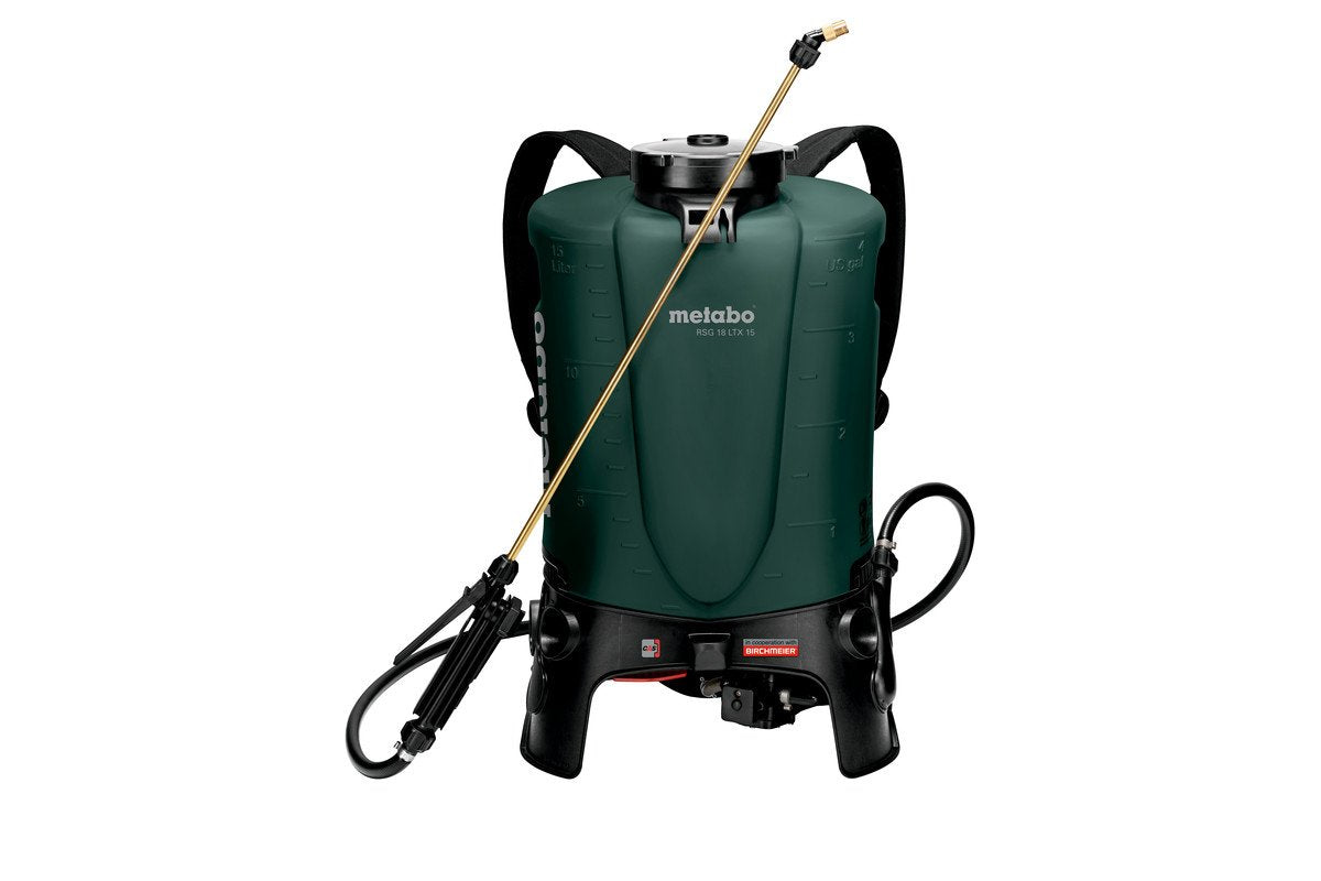 Pulverizador De Mochila A Batería Metabo Rsg 18 Ltx 15 (602038850)