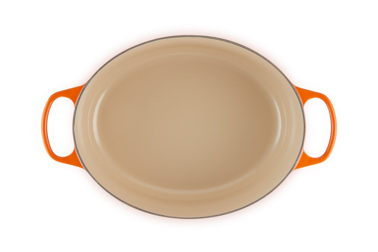 Le Creuset Signature Cacerola 7,5 L Ovalado Naranja